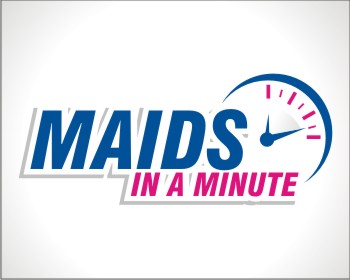 Logo Design Entry 743875 submitted by lp_barcenas to the contest for Maids in a Minute run by rmalaski