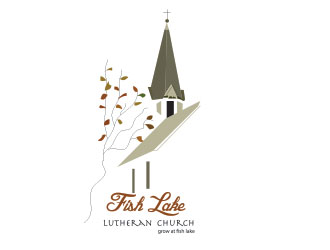 Logo Design Entry 754752 submitted by not2shabby to the contest for Fish Lake Lutheran Church run by dalestiles