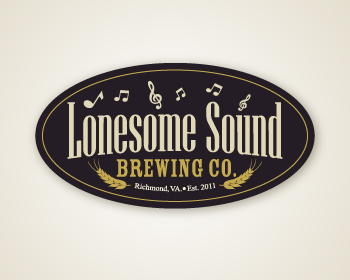Logo Design Entry 762216 submitted by dar_win to the contest for Lonesome Sound Brewing Co.  run by Sgolden1969