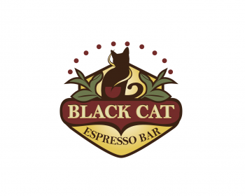 Logo Design Entry 844083 submitted by Lifedrops to the contest for Black Cat Espresso Bar  run by Black Cat