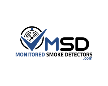 Logo Design entry 860278 submitted by plasticity to the Logo Design for Monitored Smoke Detectors LLC run by pwexler