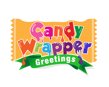 Logo Design Entry 899872 submitted by beekitty7 to the contest for Candy Wrapper Greetings run by Sweetcrabhoney18