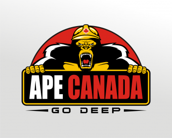 Logo Design entry 903836 submitted by shabrinart2 to the Logo Design for Apevibro.com    APE CANADA run by ColingAPE