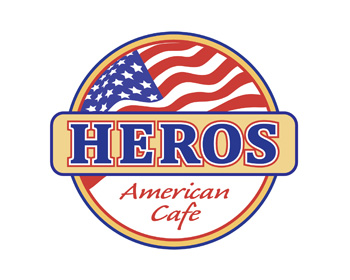Logo Design Entry 923003 submitted by JMR2013 to the contest for Heros American Cafe run by superjack0827
