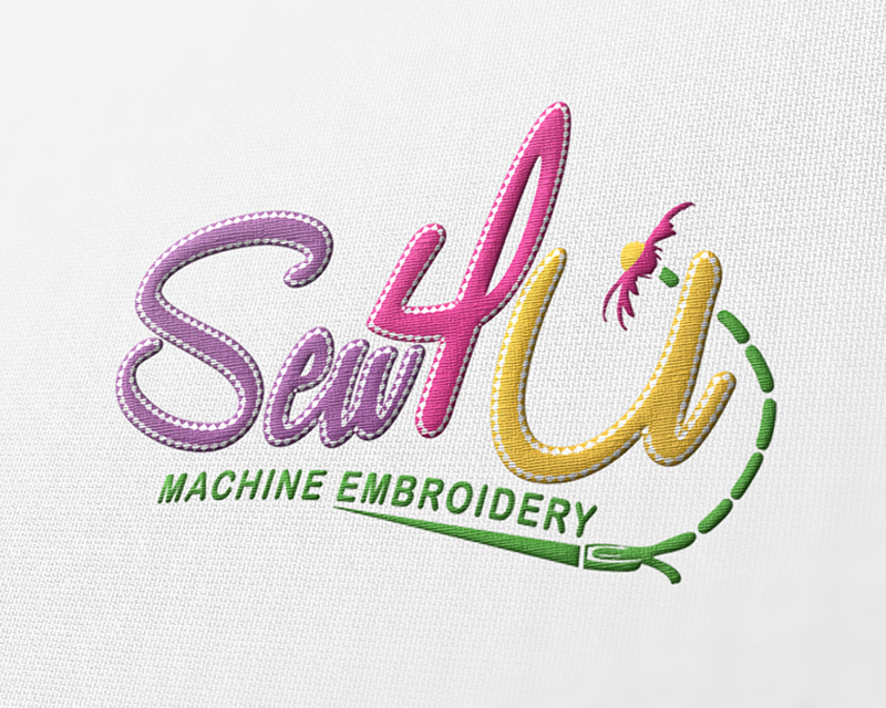 Logo Design Entry 944220 submitted by alex.projector to the contest for Sew 4 U Machine Embroidery  run by Kristinnicole55