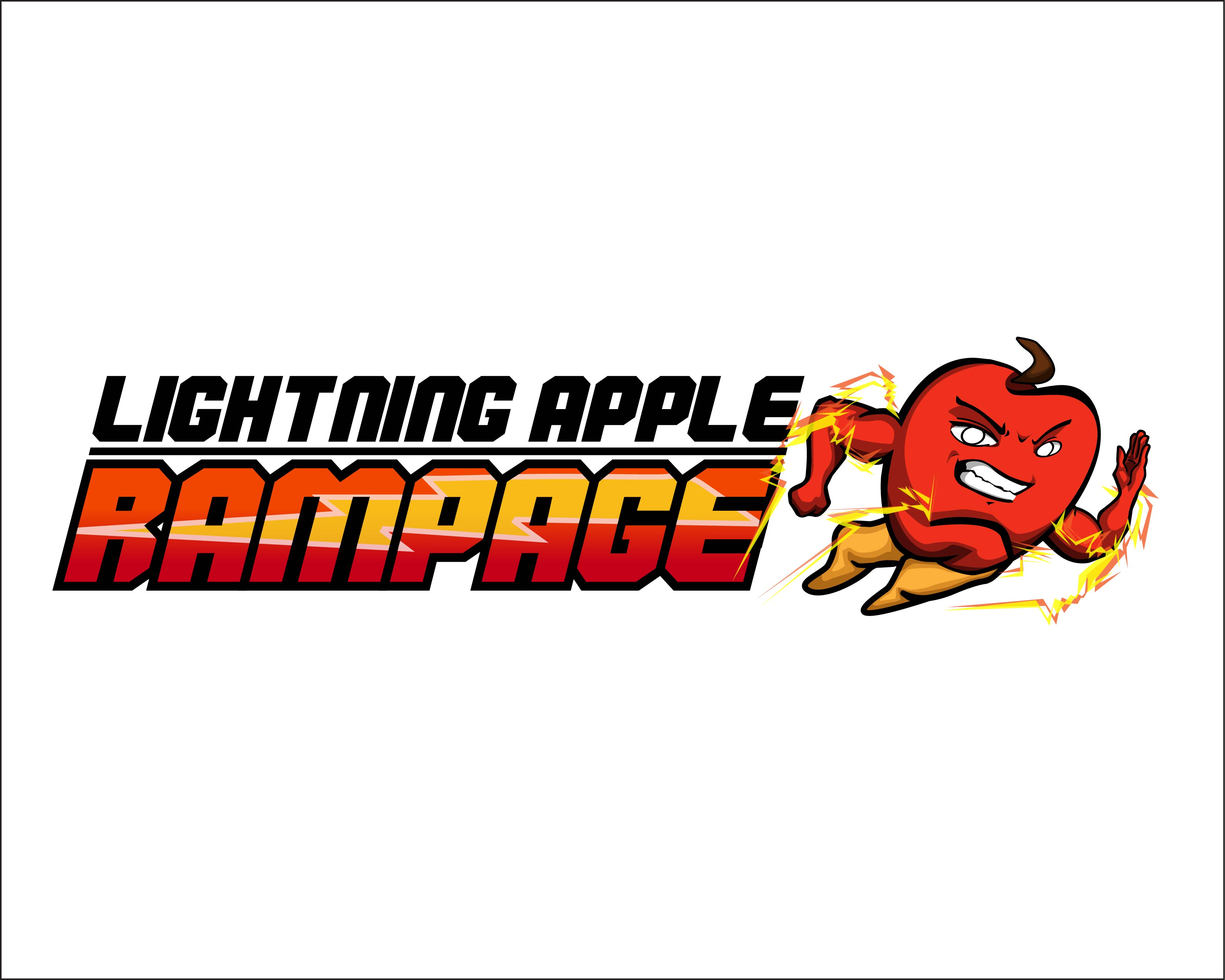 Logo Design Entry 944904 submitted by Datu_emz to the contest for Lightning Apple Rampage run by ekoziol