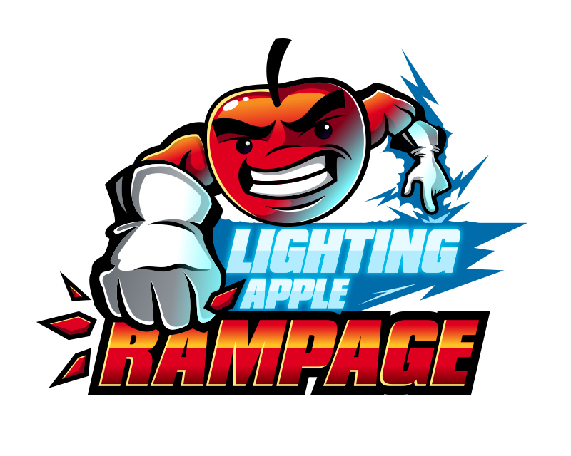 Logo Design Entry 944906 submitted by eniuvo to the contest for Lightning Apple Rampage run by ekoziol