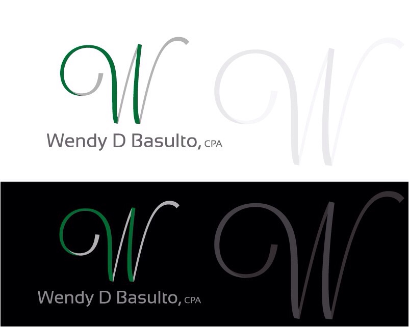 Logo Design Entry 964010 submitted by resistance to the contest for Wendy D Basulto, CPA run by Wbasulto