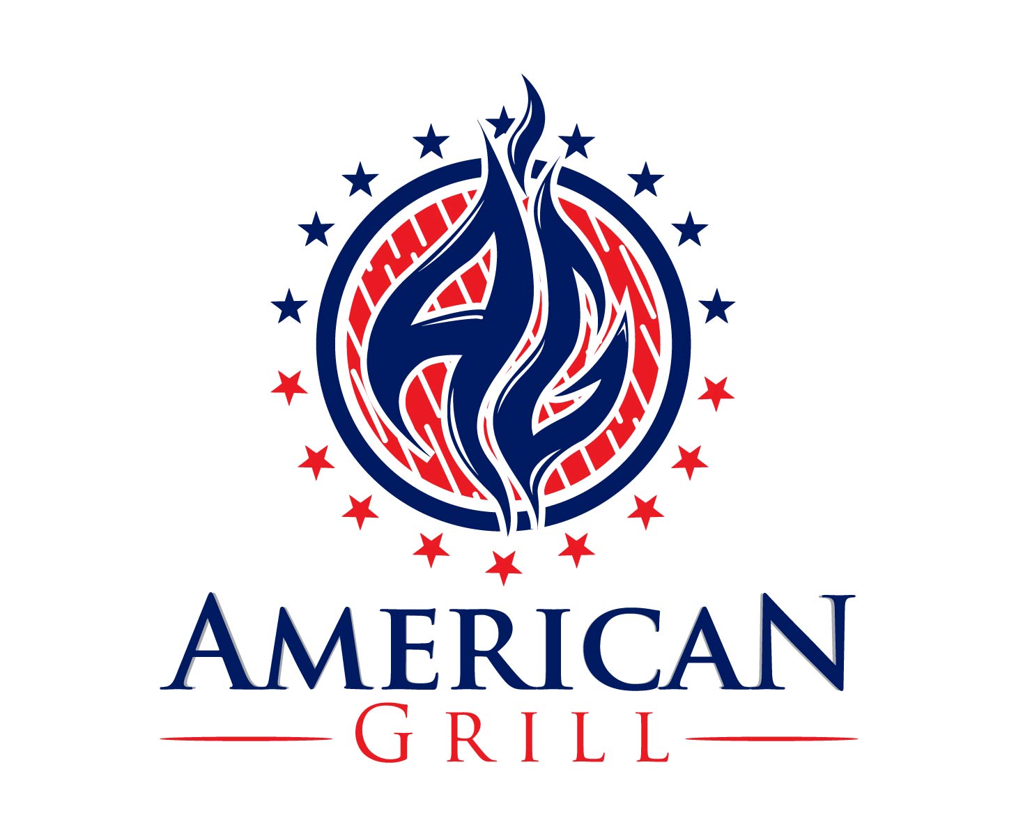 Logo Design Entry 972391 submitted by gabby12 to the contest for American Grill run by American Grill