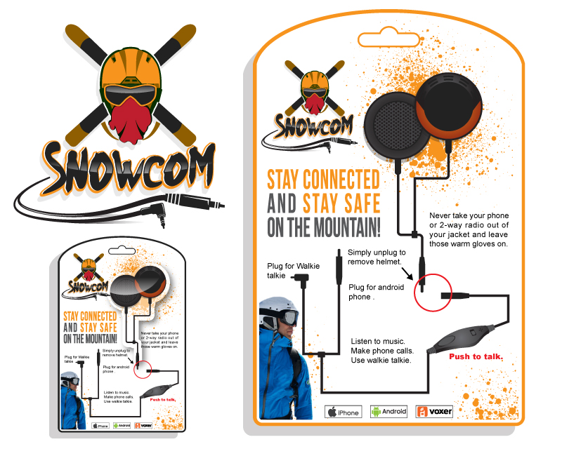 Graphic Design entry 973262 submitted by FactoryMinion to the Graphic Design for SnowCom, Inc. run by SnowCom