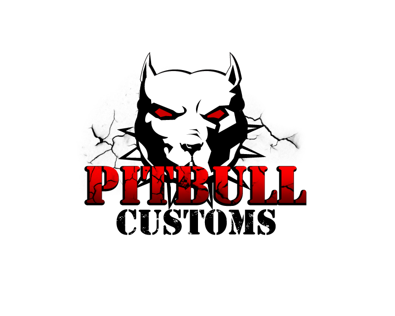 Logo Design entry 984535 submitted by dsdezign to the Logo Design for Pitbull Customs run by Bhrockstar