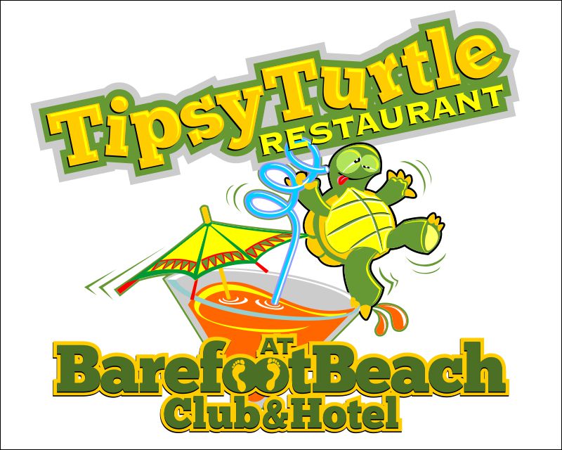 Logo Design Entry 994755 submitted by RoyalSealDesign to the contest for Tipsy Turtle at Barefoot Beach Club run by BlueReef