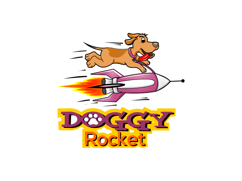 Logo Design Entry 1000863 submitted by Salman to the contest for Doggy Rocket run by osprey1010