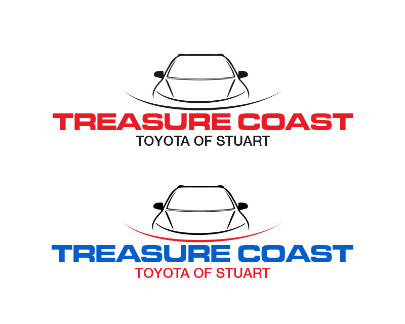 Logo Design Entry 1013172 submitted by Cre8iveVines to the contest for Treasure Coast Toyota of Stuart run by mfeldman