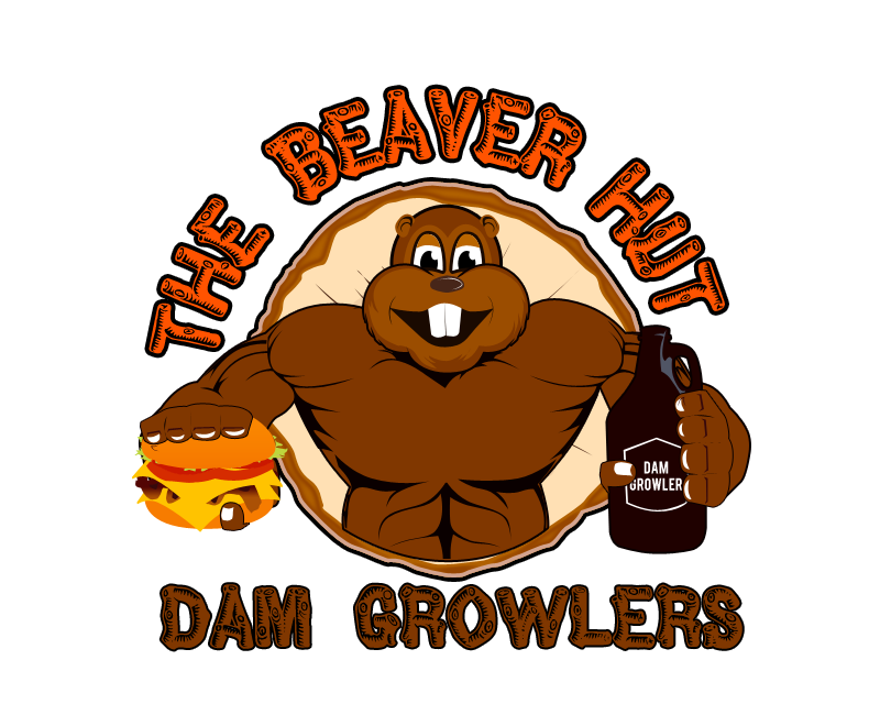 Logo Design Entry 1021063 submitted by neilfurry to the contest for The Beaver Hut / Dam Growlers run by paulpinion