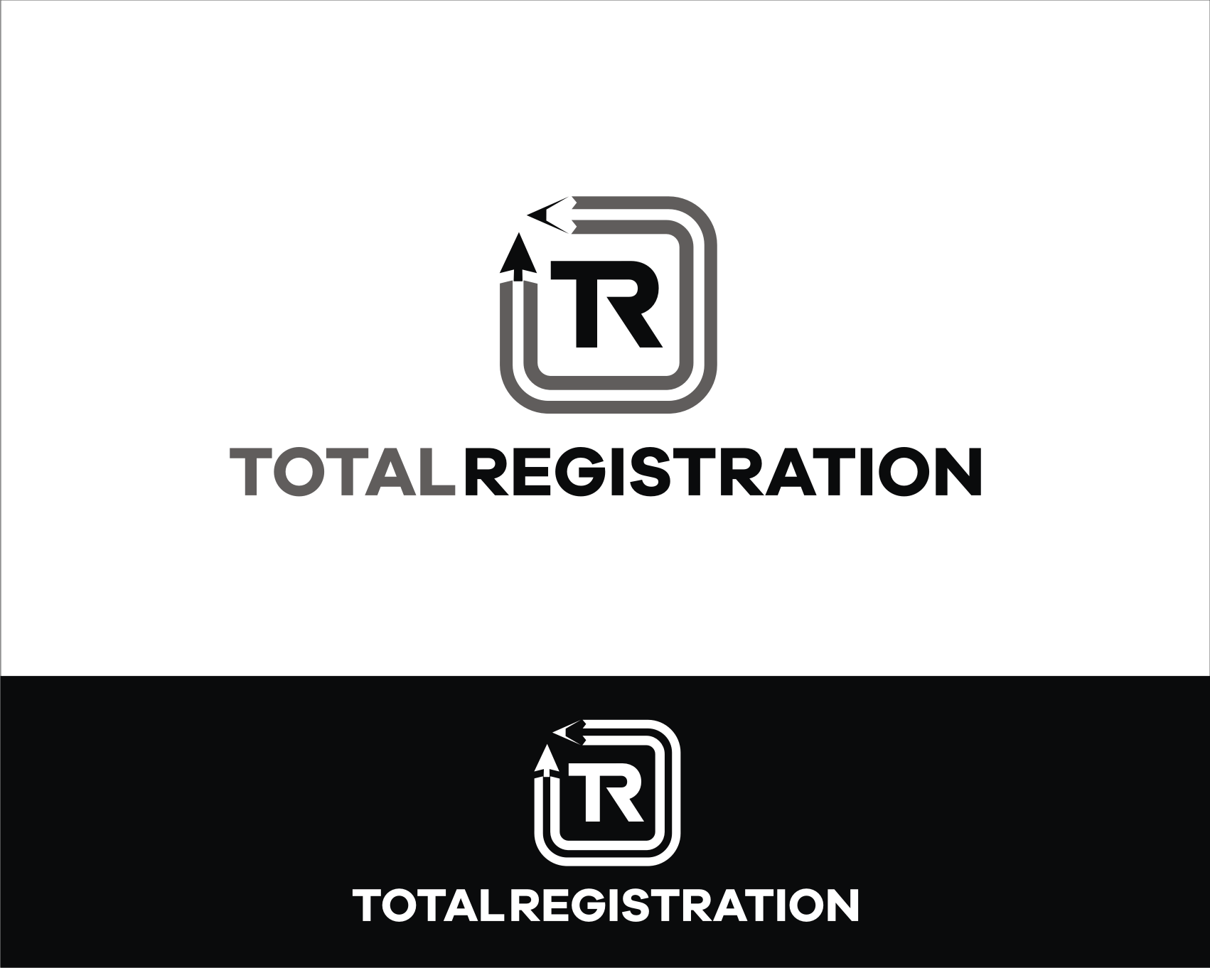 Logo Design entry 1023617 submitted by Elldrey to the Logo Design for Total Registration - www.TotalRegistration.net run by Total Registration
