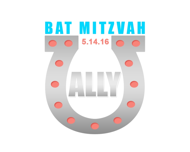 Logo Design entry 1027985 submitted by Adam to the Logo Design for Ally's Bat Mitzvah run by ally's bat mitzvah