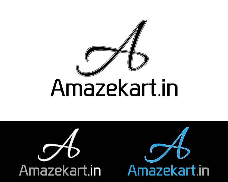 Logo Design Entry 1028870 submitted by ipunkiQ to the contest for Amazekart.in run by vk