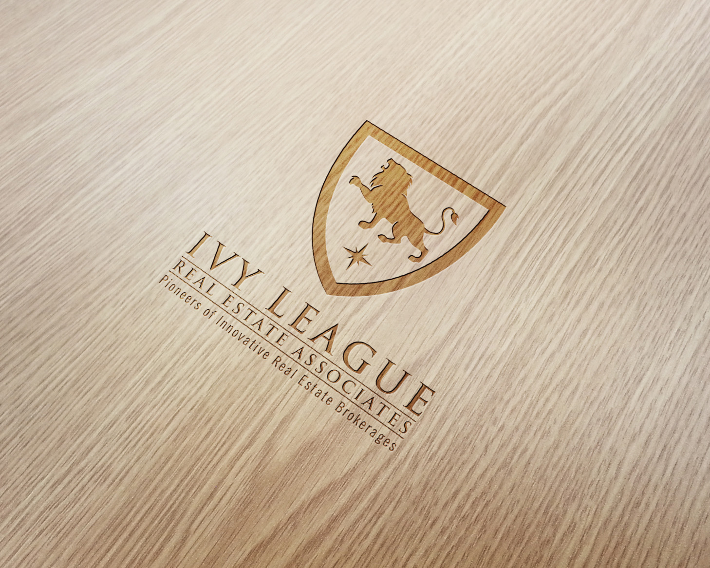 Logo Design entry 1036432 submitted by ChampenG to the Logo Design for Ivy League Real Estate Associates run by TheLeague