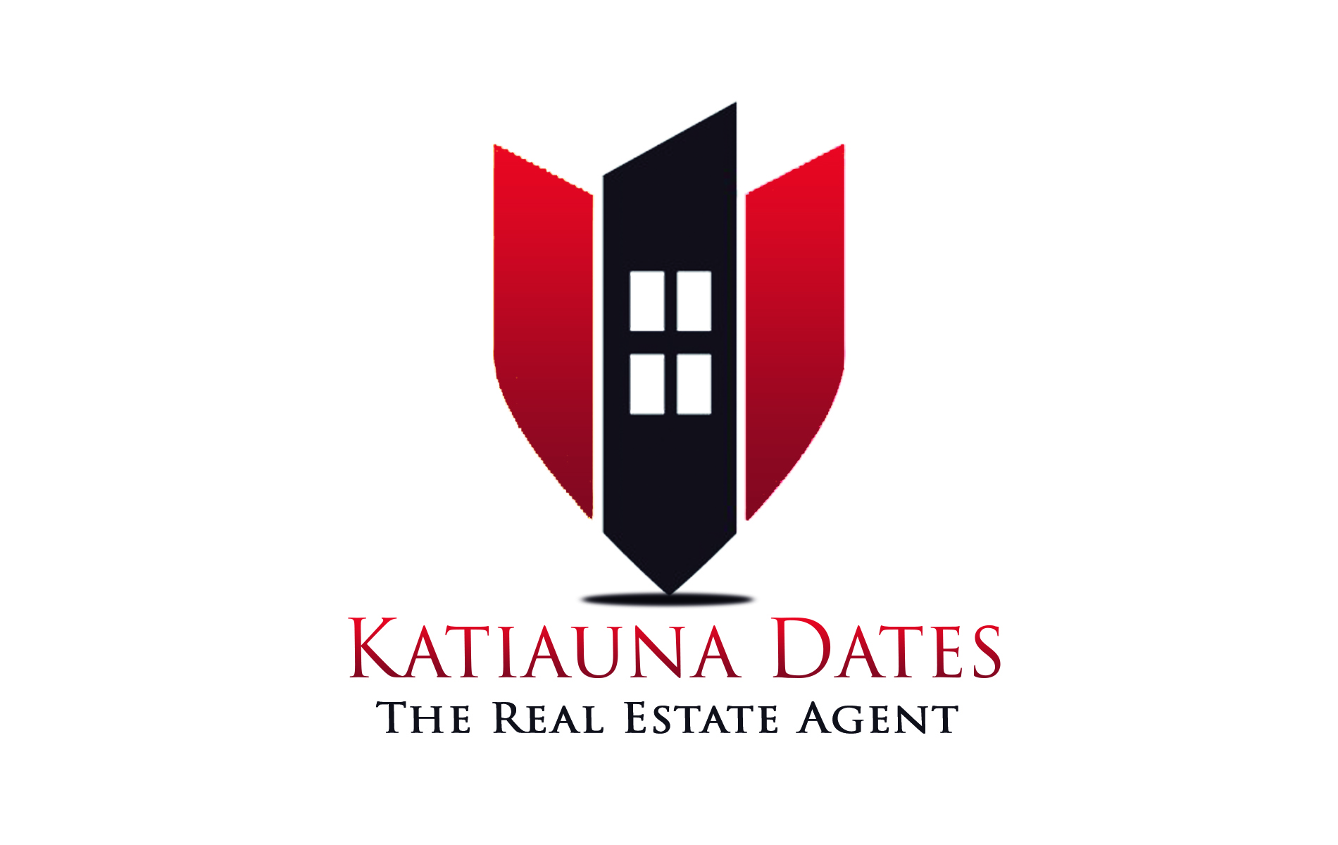 Logo Design Entry 1041369 submitted by lvillarroel to the contest for Katiauna Dates The Real Estate Agent run by kmacway