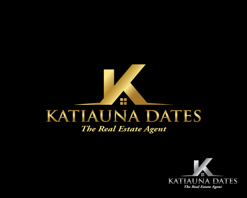 Logo Design Entry 1041419 submitted by nivra.garcia to the contest for Katiauna Dates The Real Estate Agent run by kmacway