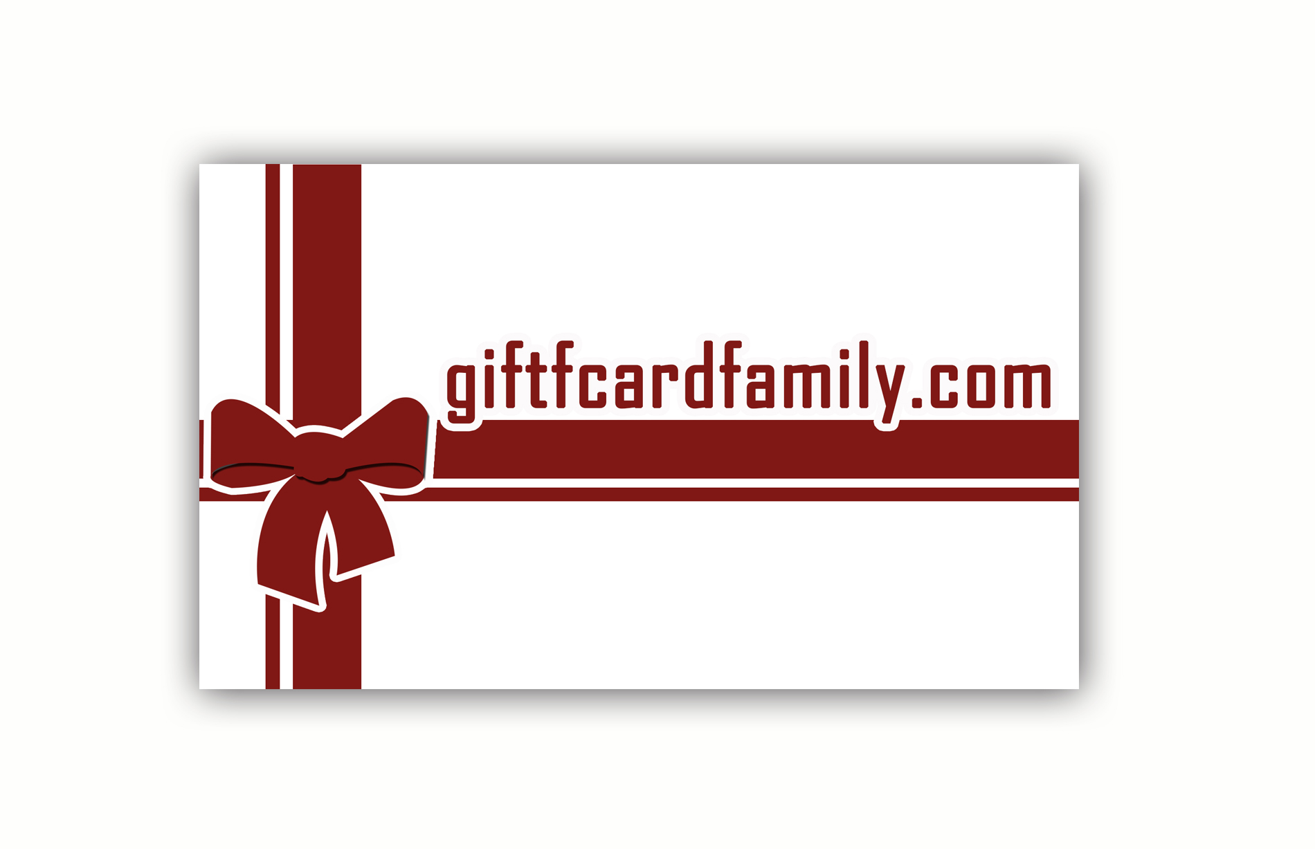 Logo Design Entry 1045401 submitted by lvillarroel to the contest for giftfcardfamily.com run by jocrewed