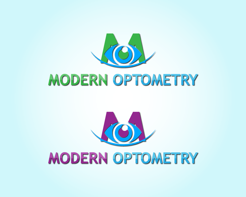 Logo Design Entry 1045490 submitted by ipunkiQ to the contest for Modern Optometry run by modernoptometry