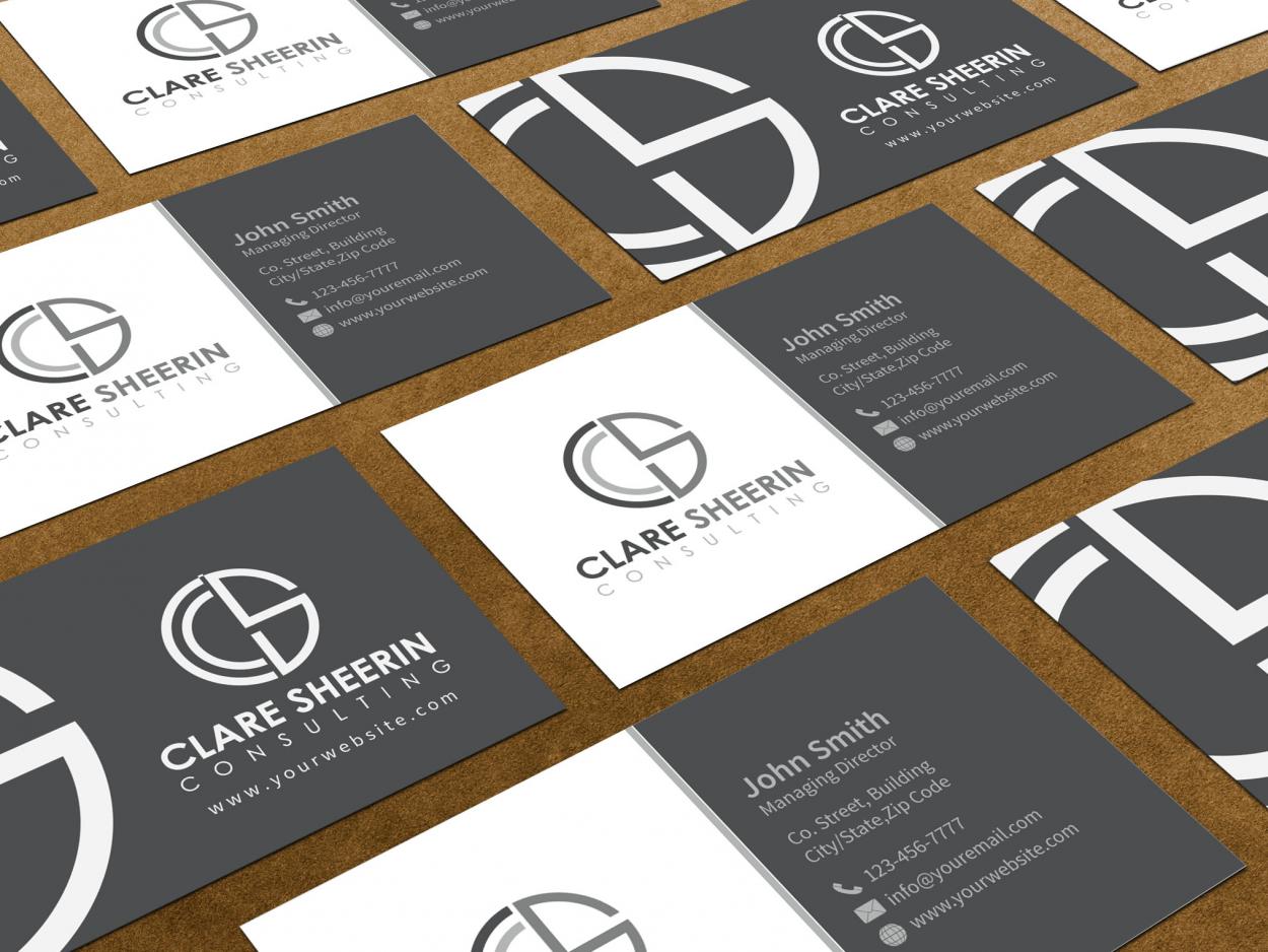 Business Card & Stationery Design entry 1048714 submitted by athenticdesigner to the Business Card & Stationery Design for Clare Sheerin Consulting run by csheerin