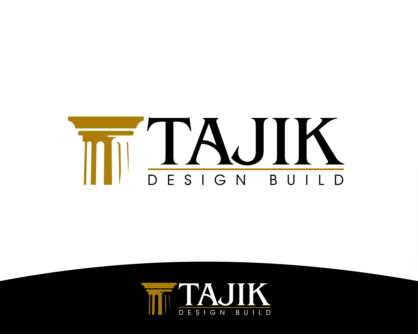 Logo Design Entry 1055043 submitted by cclia to the contest for Tajik run by farazmoj