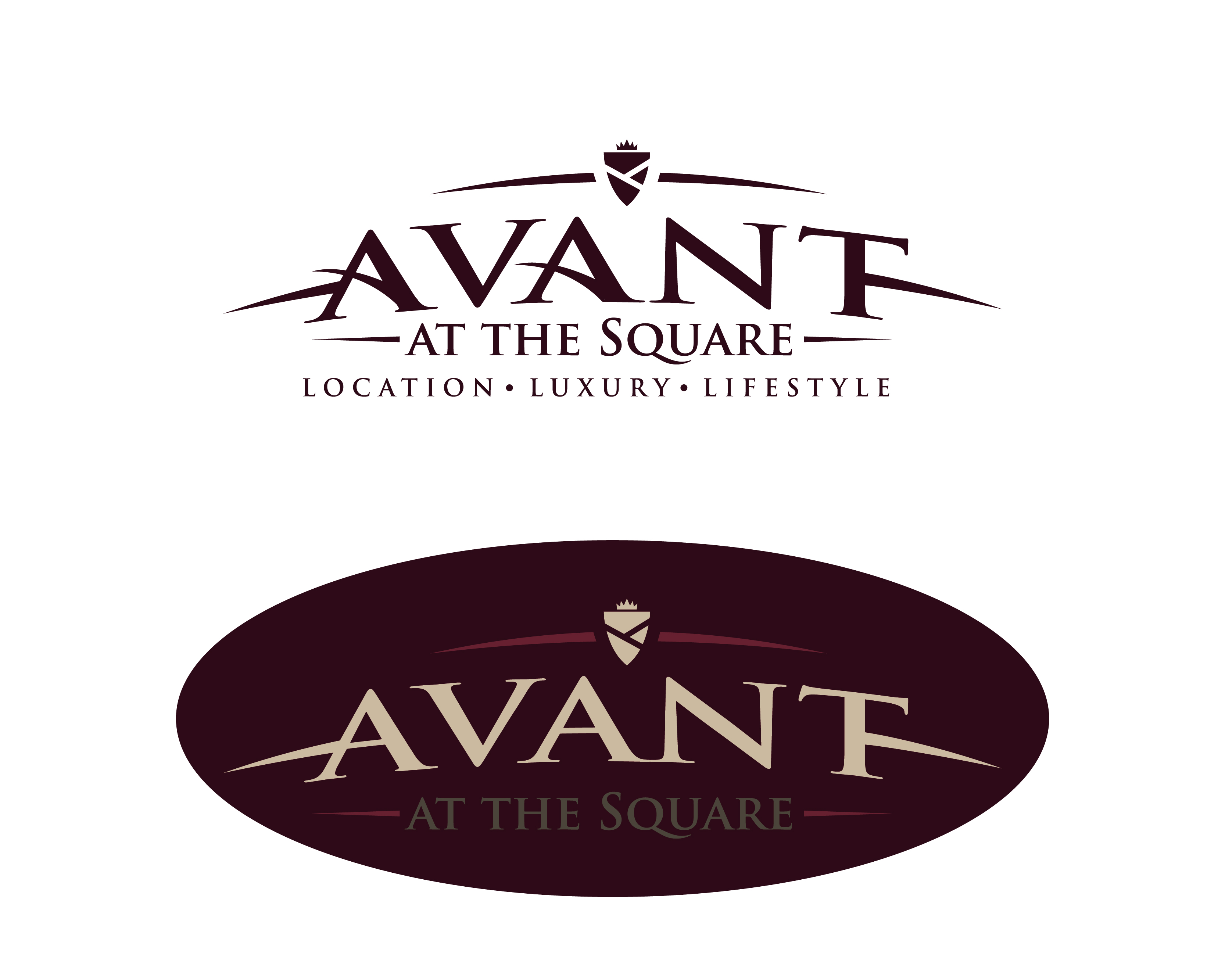 Logo Design entry 1067928 submitted by driver2 to the Logo Design for Avant at the Square run by LeahM