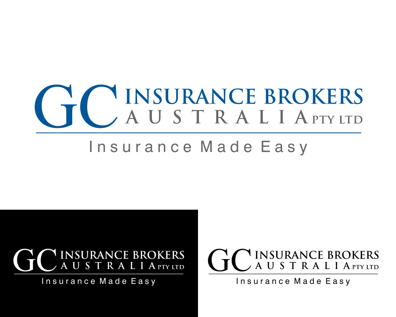 Logo Design entry 1071065 submitted by marsell to the Logo Design for GC Insurance Brokers Australia  run by Bellaboo77