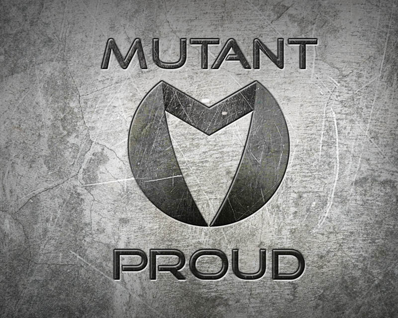 Another design by budi submitted to the Logo Design for mutant & proud by genex