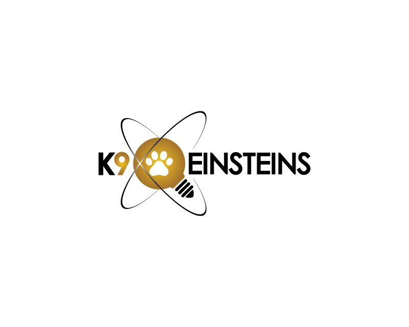 Logo Design entry 1099797 submitted by erongs16 to the Logo Design for K9 Einsteins run by whatagooddogg