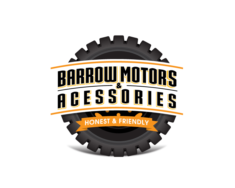 Logo Design Entry 1102267 submitted by FactoryMinion to the contest for Barrow Motors & Accessories run by jcbarrow
