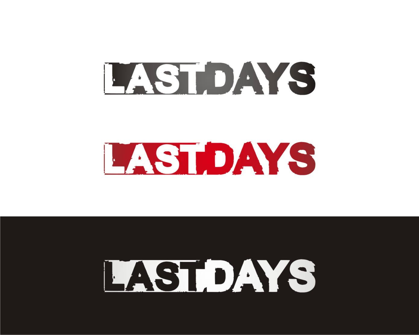Logo Design entry 1122686 submitted by erongs16 to the Logo Design for Last Days Of... run by Danville