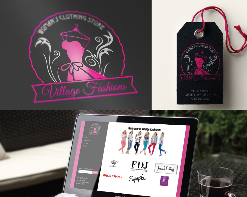 Logo Design Entry 1122948 submitted by nrj-design to the contest for Village Fashions run by Jamie-Lynn