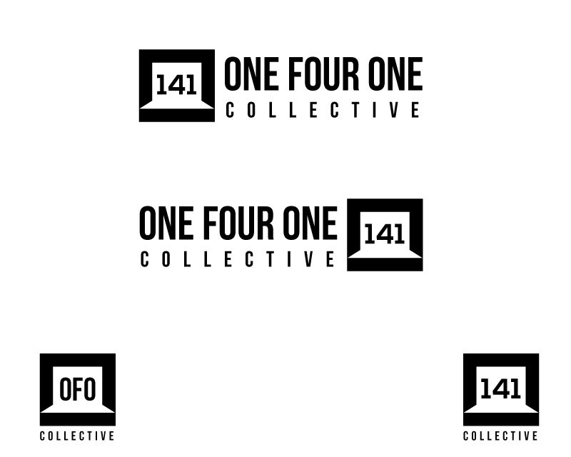 Logo Design entry 1140239 submitted by nsdhyd to the Logo Design for One Four One Collective run by Cassvw