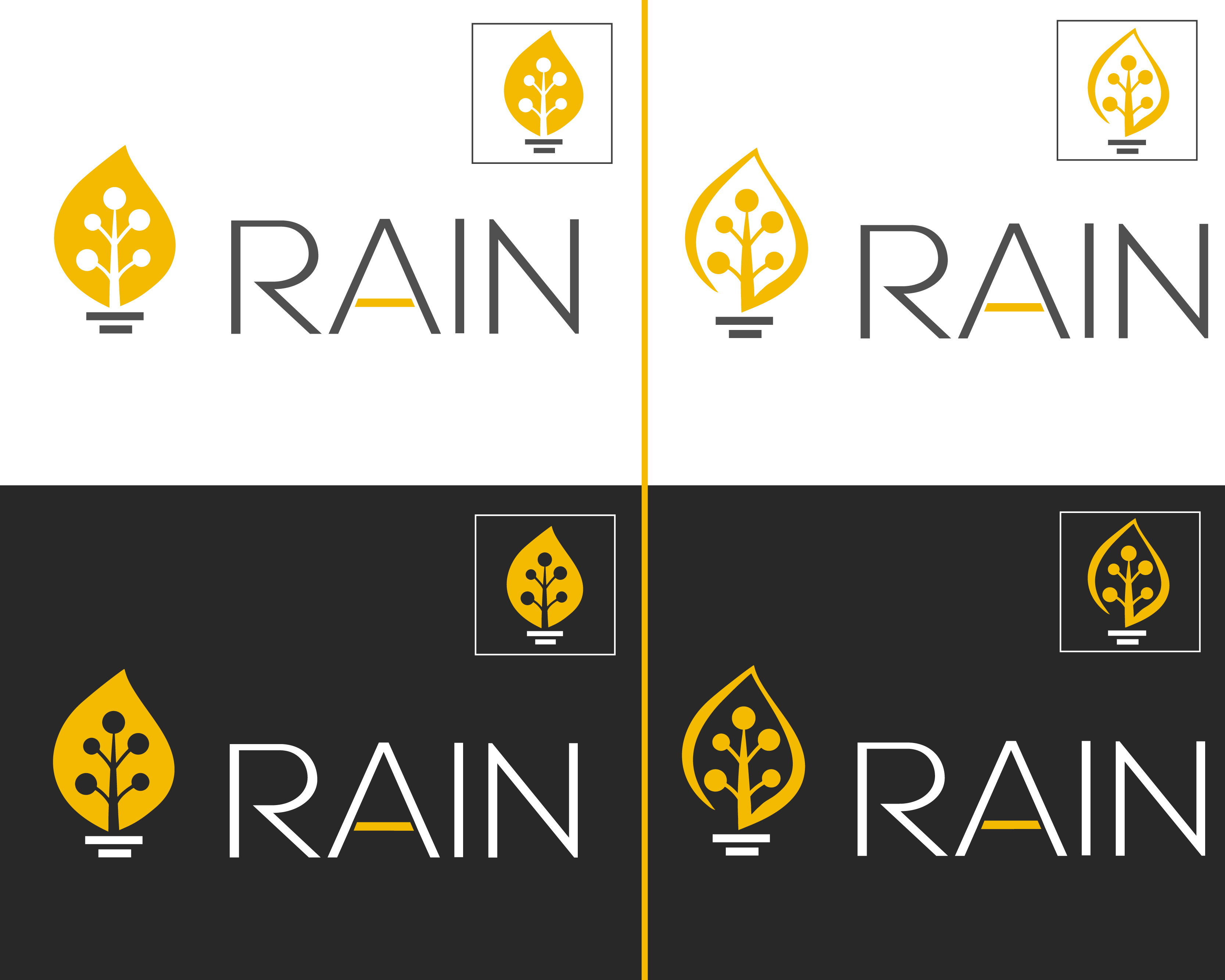 Logo Design entry 1151741 submitted by Milla_design to the Logo Design for rain run by matteo.monti