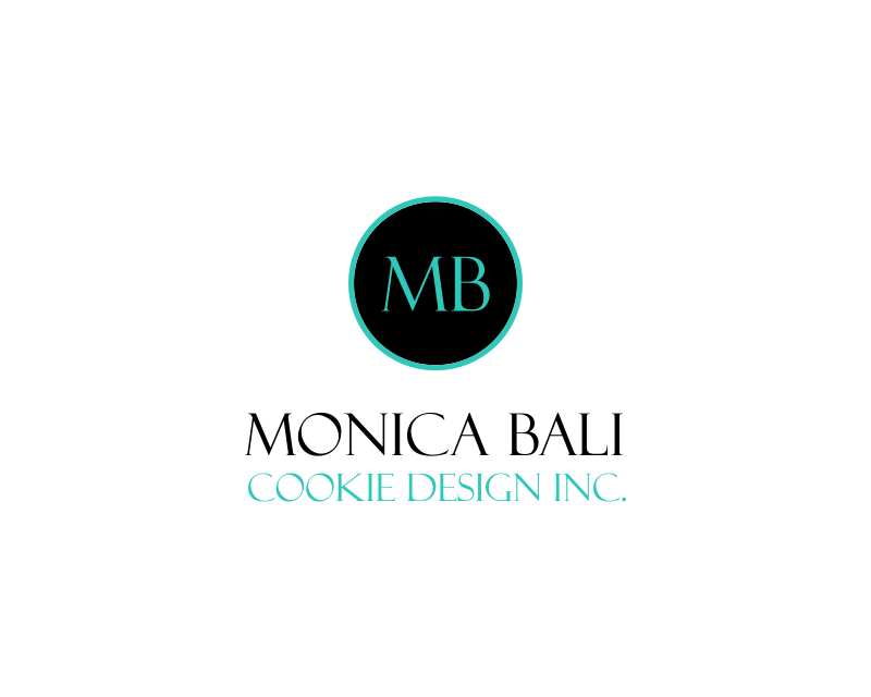 Logo Design entry 1157327 submitted by nsdhyd to the Logo Design for Monica Bali Cookie Design Inc. run by mbcookiedesign