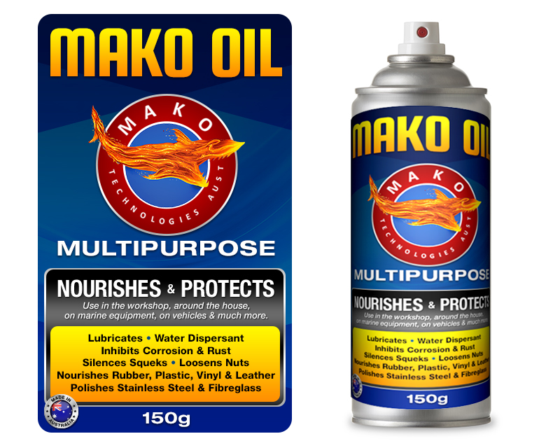 Graphic Design Entry 1157642 submitted by creditstothem to the contest for Mako Technologies Australia.  Product: Mako Oil run by MakoOil