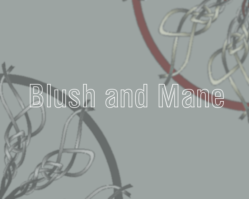 Logo Design Entry 1162747 submitted by Kevin Roddy to the contest for Blush and mane run by Smaples904