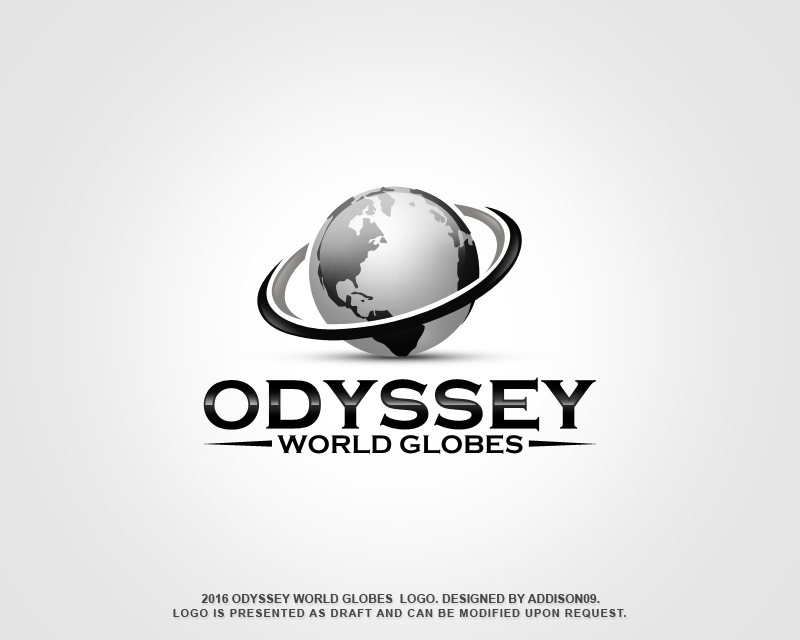 Logo Design entry 1168198 submitted by Addison09 to the Logo Design for Odyssey World Globes run by Odyssey16