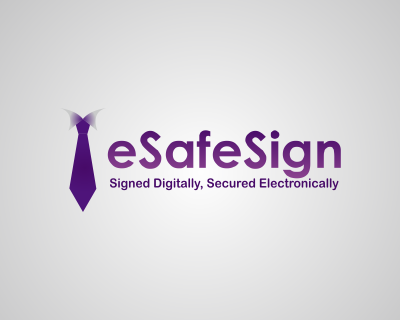 Logo Design Entry 1169282 submitted by Rezeki_Desain to the contest for eSafeSign run by mwhitehead