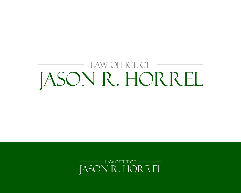 Logo Design Entry 1171515 submitted by gazzle to the contest for Law Office of Jason R. Horrell run by jrhorrell