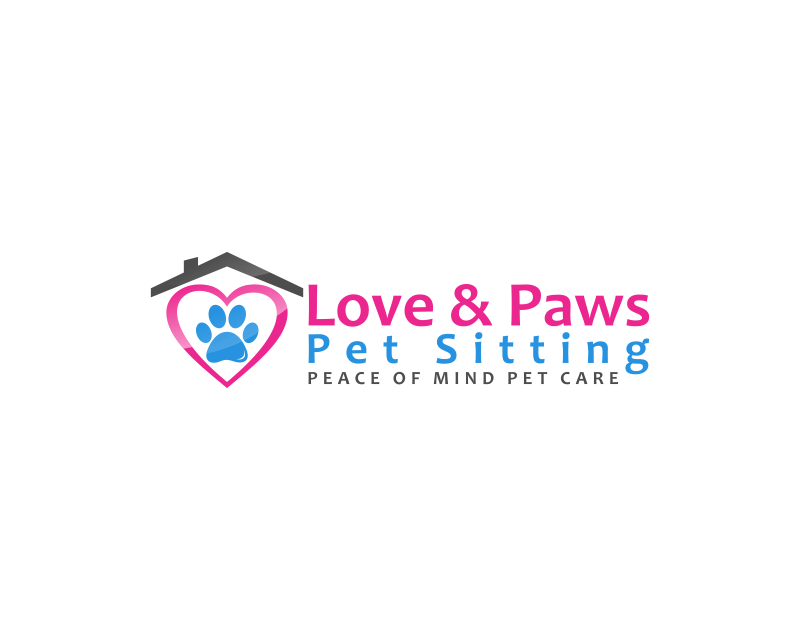 Logo Design entry 1182218 submitted by wisedesign9 to the Logo Design for Love & Paws Pet Sitting run by Tina Stanke