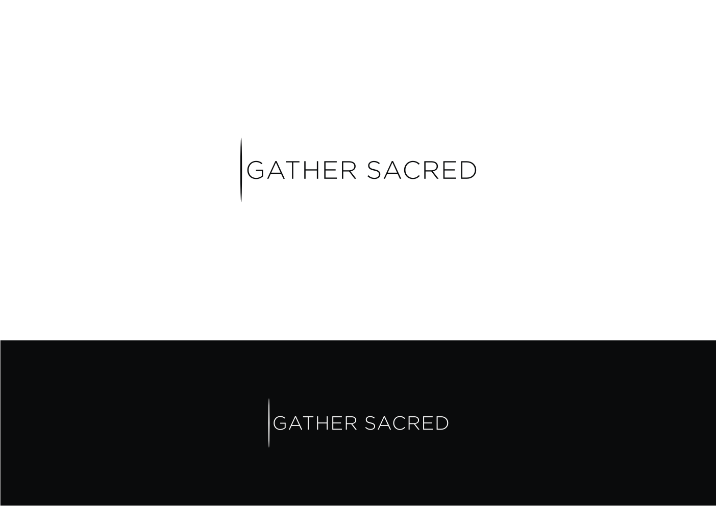 Logo Design Entry 1185280 submitted by Mbok Ndewor to the contest for Gather Sacred run by Mallorie Buoy