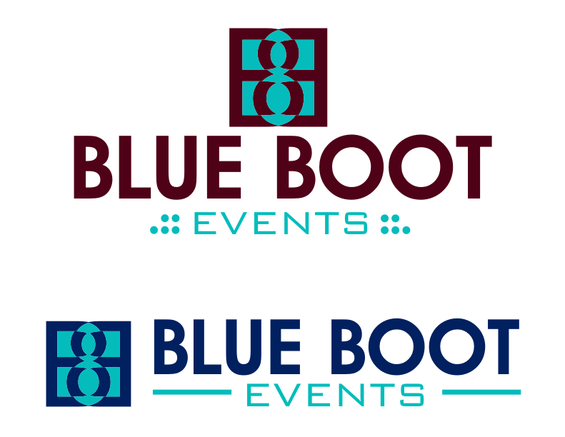 Logo Design Entry 1187147 submitted by Aladin to the contest for Blue Boot Events run by Amberley Adams-Thomas