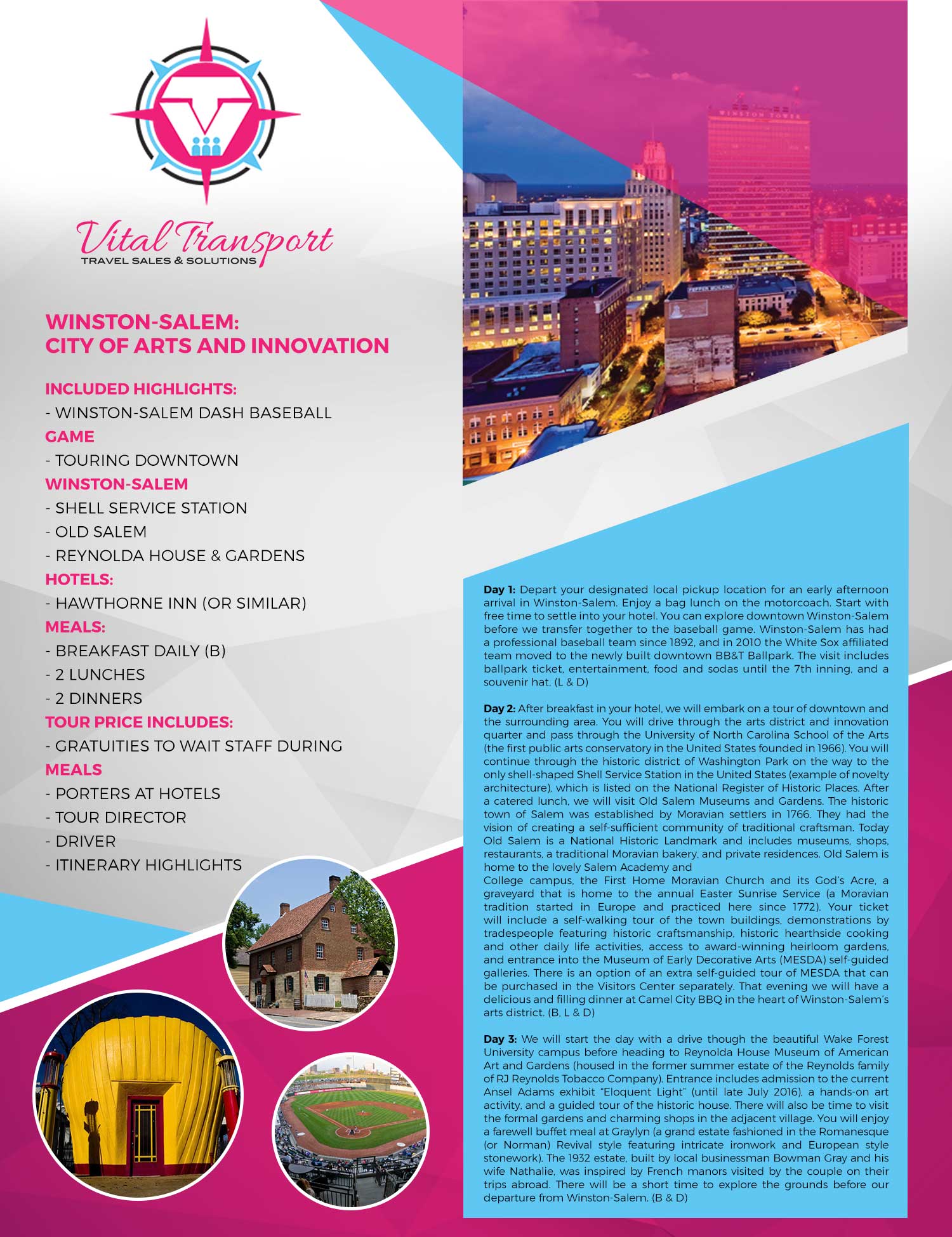 Brochure Design Entry 1189962 submitted by lp_barcenas to the contest for www.vitaltransport-travel.com run by vitaltransport33