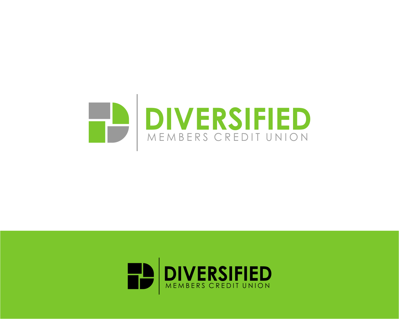 Logo Design Entry 1194135 submitted by wisedesign9 to the contest for Diversified Members Credit Union run by airkev33