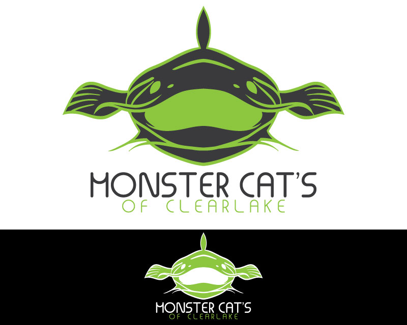 Logo Design Entry 1195006 submitted by JINKODESIGNS to the contest for Monster Cats of Clearlake  run by Mnrland